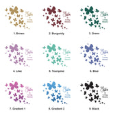 Sister In Loving Memory Butterfly Design Memorial Remembrance Photo Album With Sleeves 100 x 6x4 Capacity