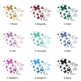 Nan In Loving Memory White Butterfly Photo Album For 50 x 6 by 4 Photos