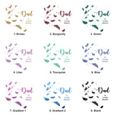 Dad In Loving Memory Feather Memorial Remembrance Photo Album With Sleeves 100 x 6x4 Capacity