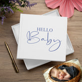 Hello Baby Photo Album For 50 x 6 by 4 Photos In White Pack of 5 Wholesale Trade photo album ukgiftstoreonline