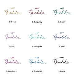 Grandad White Photo Album With Leaf Design For 50 x 6 by 4 Photos