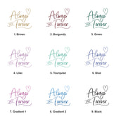 Large Book Bound Always and Forever Love Wedding Anniversary or Valentines Day Photo Album