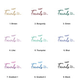 Friends White Photo Album With Leaf Design For 50 x 6 by 4 Photos