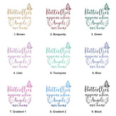 Butterflies and Angels Memory Photo Album With Sleeves 100 x 6x4 Capacity