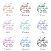 Feathers Appear Memorial Remembrance Photo Album With Sleeves 100 x 6x4 Capacity