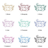 Forever In My Heart White Memorial Remembrance Photo Album 50 x 6 by 4 Photos