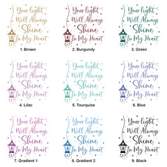 Your Light Memorial Remembrance Photo Album With Sleeves 100 x 6x4 Capacity