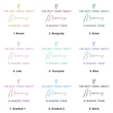 Large Book Bound The Best Thing About Memories Is Making Them Photo Album