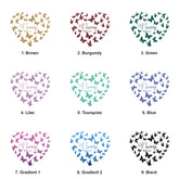 Nanny With Love White Photo Album Gift With Butterflies 50 x 6" x 4" Photos