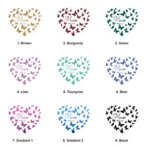 Mum with love White Photo Album Gift With Butterflies 50 x 6" x 4" Photos