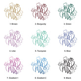 Mr and Mrs Wedding Hearts White Photo Album Gift For 50 x 6 by 4 Photos