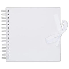 Wholesale Pack of 10 - 8 x 8" Scrapbook - White