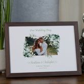 Personalised Our Wedding Day Memory Photo Frame Gift Custom Photo Keepsake Present