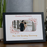 Personalised Our 50th Wedding Anniversary Photo Frame Gift Anniversary Keepsake