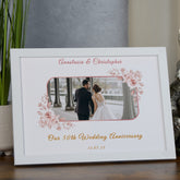 Personalised Our 50th Wedding Anniversary Photo Frame Gift Anniversary Keepsake