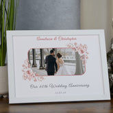 Personalised Our 60th Wedding Anniversary Photo Frame Gift Anniversary Keepsake