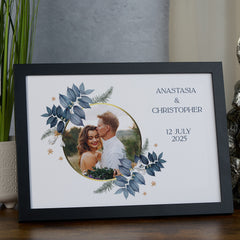 Personalised Wedding-Engagement-Birthday-Christening-Baptism Photo Frame Gift Special Custom Memory Keepsake