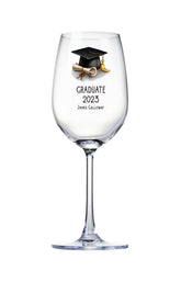 Personalised Graduation Wine Glass Gift Keepsake