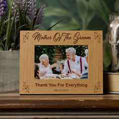 Personalised Mother Of The Groom Photo Frame Wedding Gift wedding photo frame ukgiftstoreonline