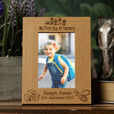 Personalised First Day At Nursery Photo Frame Gift Photo Frame ukgiftstoreonline