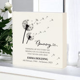 Personalised Granny Graveside Remembrance Plaque Ornament Outdoor Or Indoor