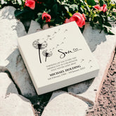 Personalised Son Graveside Remembrance Plaque Ornament Outdoor Or Indoor