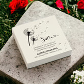 Personalised Sister Graveside Remembrance Plaque Ornament Outdoor Or Indoor