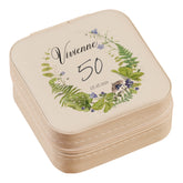 Personalised 50th Birthday Jewellery Box Gift With Beautiful Forest Theme