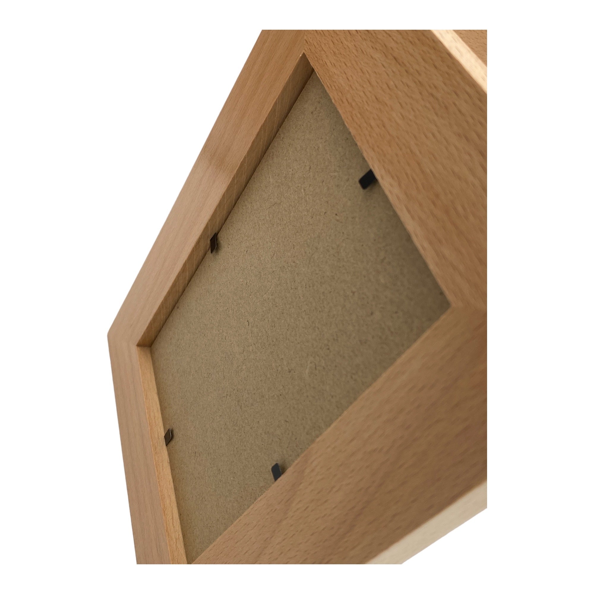 Personalised Solid Oak Wood Double Photo Frame With Any Engraving Plain Text ukgiftstoreonline