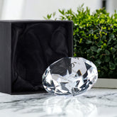 Personalised 5 Years Wedding Anniversary Romantic Gift Crystal Diamond