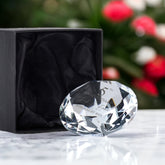 Personalised 5 Years Wedding Anniversary Romantic Gift Crystal Diamond