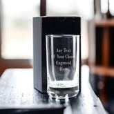 Personalised Engraved Highball Glass Dimple Foot with Any Message for Any Occasion