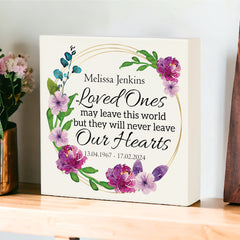 Personalised Graveside Remembrance Plaque Ornament Loved Ones