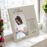 First Holy Communion Gift, Printed Girl's Holy Communion Photo Frame