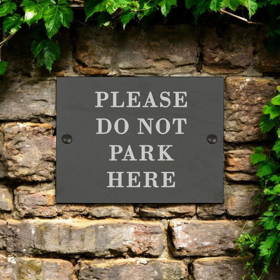 Personalised Large Slate Plaque/Sign - 20x15cm - Garden, Shed, House, Outdoor sign chopping Board ukgiftstoreonline