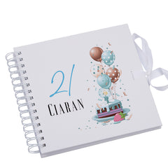 Personalised 21st Birthday Gifts for Him Scrapbook Photo Album