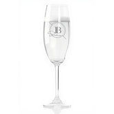 Customised Bespoke Champagne Glass Any Logo Engraved