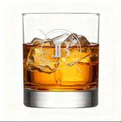 Customised Bespoke Whisky Glass Any Logo Engraved