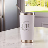 Personalised Engraved 550ml Travel Cup, Personalise with Any Logo Choice Of Colours