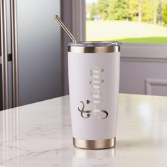 Personalised Engraved Thermal Travel Mug Gift With Any Name For any Occasion