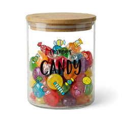 Personalised Colorful Candy Jar with name and Candy Gift For Any Occasion