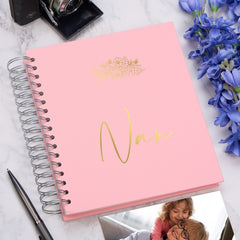 Large Nan Self Adhesive Photo Album Multiple Colours 19cm x 23cm or 22cm x 27cm Photo Album ukgiftstoreonline