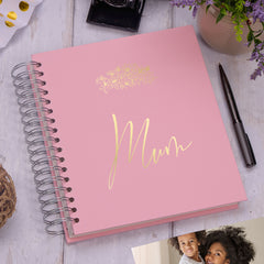 Large Mum Photo Album With Sentiment Multiple Colours