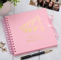 Personalised Pont du Gard Keepsake Multiple Colour Scrapbook Photo Album Foil Print