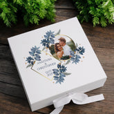 Personalised Luxury Wedding Couple Gift Custom Photo Keepsake Box Wedding Day Memory Gifts