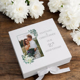 Personalised 30th Anniversary Couple Gift Custom Photo Anniversary Keepsake Box Wedding Day Memory Gifts