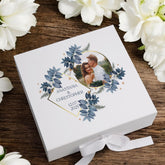 Personalised Luxury Wedding Couple Gift Custom Photo Keepsake Box Wedding Day Memory Gifts