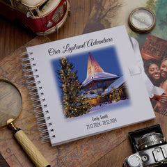 Personalised Lapland Holiday Memory Scrapbook Journal Photo Albums