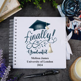 Personalised Graduation Photo Album Scrapbook Finally Graduated