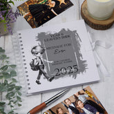 Personalised School Leavers Scrapbook Custom Message Book End Of Year Autograph Book Memory Keepsake